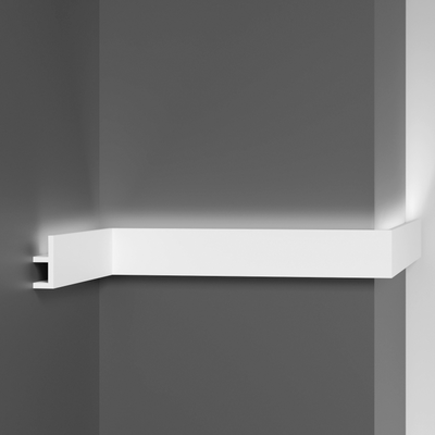 Плинтус потолочный под подсветку DECOMASTER D508 ДМ(20*50*2000 мм)