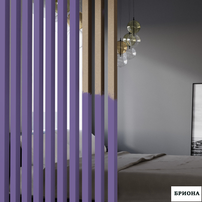 Интерьерная перегородка 40х60 мм. (под покраску)