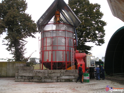 Мобильная зерносушилка FRATELLI XL 350