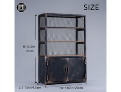 Шкаф 1/6 - КОЛЛЕКЦИОННАЯ ДИОРАМА 1/6 Wasteland Industrial Storage Locker (M2507) - MMMTOYS