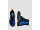 Ботинки Dr Martens 1460 Vegan Crushed Velvet Deep Blue