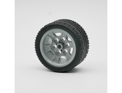 Tires and Hubs/ AN Cada56Ax4 КОМПЛЕКТ 4 шт покрышки CaDa Wheel 56 x 28 ZR Street с диском 43х26 мм в сборе  (АНАЛОГ) Light Bluish Gray  / AN SET, n/a (9969-1) / 8 шт.