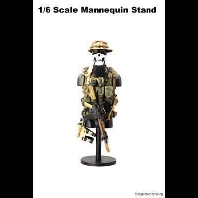 Манекен (торс) для разгрузки / бронежилета 1/6