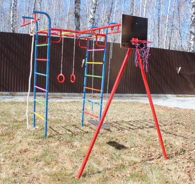 Уличный детский спортивный комплекс PLASTEP МИКРО 1 купить в Воронеже