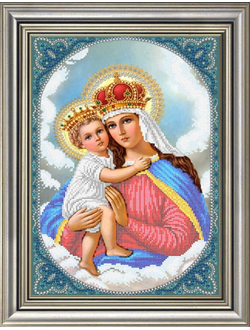 Богородица с младенцем, К3428