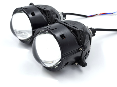 Билед модули Aozoom A15 24 вольта, 3.0 дюйма, 2 чипа, 5500K, 24V, 58W/65W, крепление 3R и съемное гаечное (комплект, 2шт)