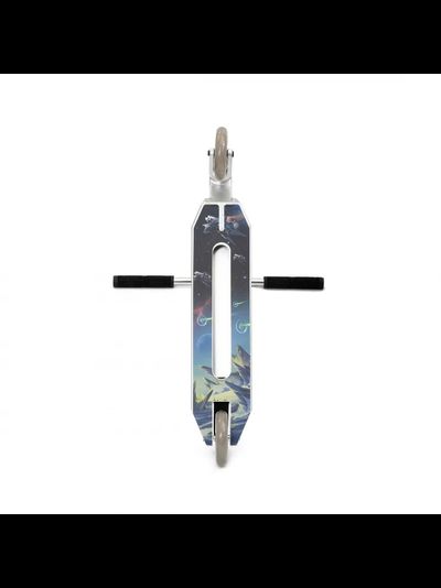 Трюковой самокат Комета Гелиос (серебро)