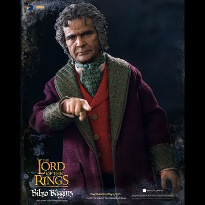 Старый Бильбо Бэггинс ("Властелин Колец") - КОЛЛЕКЦИОННАЯ ФИГУРКА 1/6 THE LORD OF THE RINGS SERIES: Bilbo Baggins (LOTR31) - ASMUS TOYS
