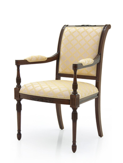 СТУЛ С ПОДЛОКОТНИКАМИ SALGARI ART. 0382A (L64*P67*H99) SEVENSEDIE