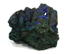 Азурит, Малахит, Азуромалахит, коллекционный образец, Россия (107*95*65 мм, 742 г) №20640