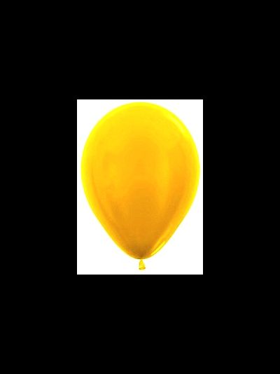 Премиум шар 10"/25см Металлик, Sx, 100 шт МИКС