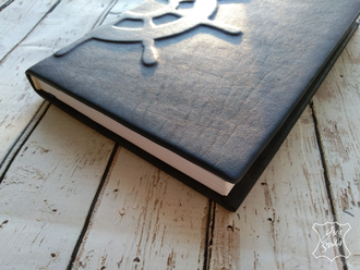 морской ежедневник, мужской ежедневник, ежедневник для моряка, подарок мужчине, кожаный ежедневник