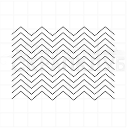 Штамп фоновый шеврон контурный