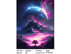 Картина по номерам 40х50 на подрамнике GX47747