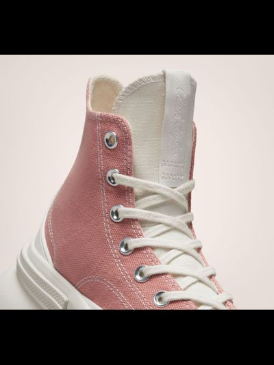 Кеды Converse Run Star Legacy CX розовые высокие на платформе