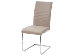 Стул PAULA бежево-серый PU#615 М-City