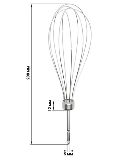 Венчик для взбивания для блендера Holt HT-BL-009 (до 2023 г.)