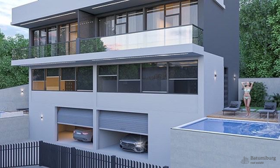 Продаётся дом (половинка дуплекса) в Гонио, пригород Батуми Вид на море, до пляжа 15 мин. фото 3