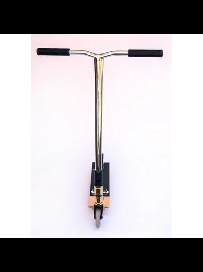 Самокат трюковый S-PRO золотой хром