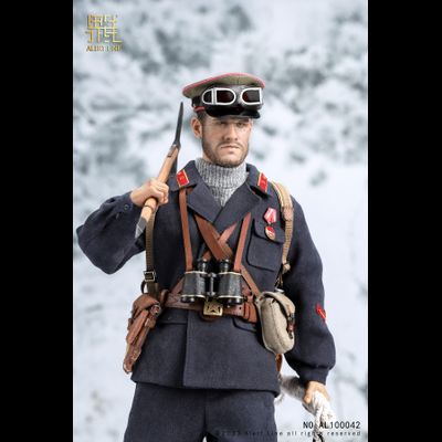 Советский горный стрелок  - Коллекционная ФИГУРКА 1/6 scale  WWII Soviet Mountain Infantry Officer (AL100042) - ALERT LINE