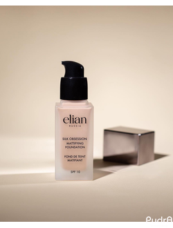 ELIAN Тональный крем Silk Obsession Foundation тон 12 Creme для светлой кожи с лёгким тёплым подтоном