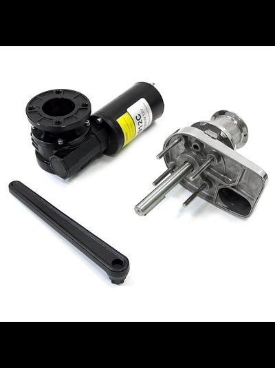 Лебедка якорная BADA серии-C Heavy Duty Style (c барабаном) 900Вт, 12В, цепь 6 мм, трос 12 мм