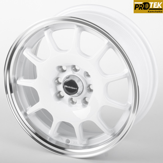 Комплект дисков R15 6,5J ET+35 4*100/4*114,3 Work DQ010-SV252 Белый (81056)