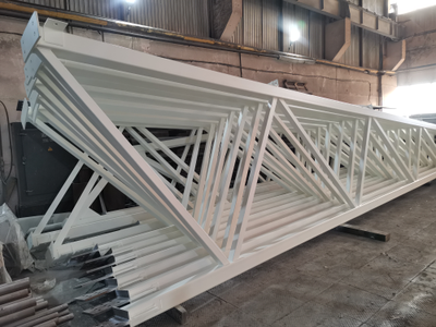 Изготовление металлоконструкций для каркасов складов, ангаров и быстровозводимых зданий