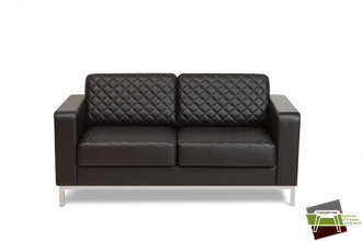 Bent2-2 БЕНТЛИ Диван 2-х местный чёрный