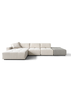 ДИВАН УГЛОВОЙ С ПУФОМ ДЖЕЙМС (L389*P196*H76) NEXTFORM