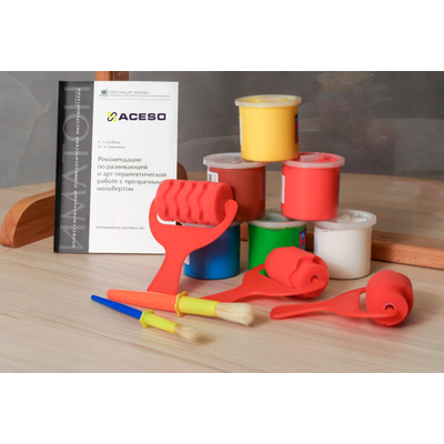 Арт-терапевтический комплекс с прозрачным мольбертом