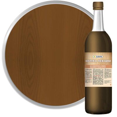 Морилка неводная ЛАКРА Орех 0,5 л