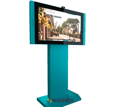 Напольный сенсорный терминал UTSInfo Expo