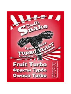 Спиртовые дрожжи DoubleSnake Fruit Turbo, 50 г