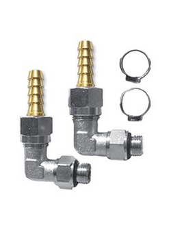 Комплект угловых фитингов для подключения помпы Lecomble&Schmitt 2201989 1/8 BSPP - 6мм