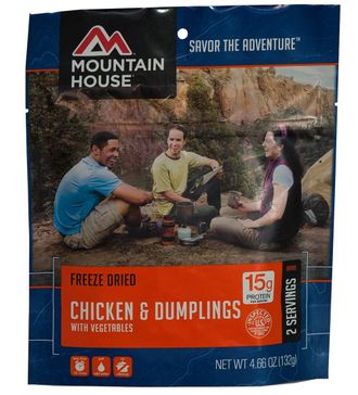 Цыплёнок в клёцках с овощами Mountain House