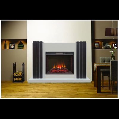 Электрокамин Монако WT с очагом Sparta 25.5 LED