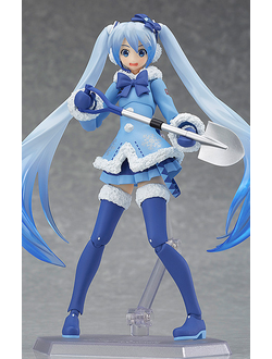 Фигурка фигма Мику Хацунэ (figma Hatsune Miku Snow 2012, Fluffy Coat ver.)