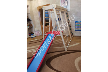 ДСК РАННЕГО РАЗВИТИЯ PLASTEP БОГАТЫРЬ 170 ДЕРЕВО, ЦВЕТ ЛАК, ПЕРЕКЛАДИНЫ ЛАК.