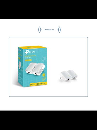 TP-LINK TL-PA4010KIT, HomePlug AV Сетевой адаптер PowerLine 500 Мбит/с  Ethernet (комплект 2 шт.)
