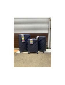 Комплект из 3х чемоданов Impreza Sea Полипропилен S,M,L Фиолетовый