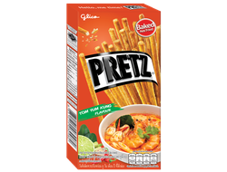 PRETZ палочки со вкусом  Том Ям 23гр (10 шт)*12