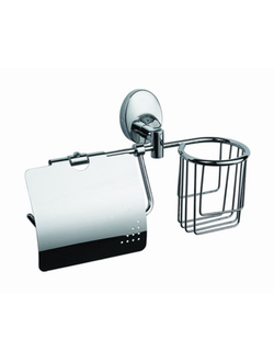 Держатель для туалетной бумаги и дезодоранта, Хром A11005-1 Accoona