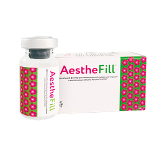 Aesthefill флакон и коробка