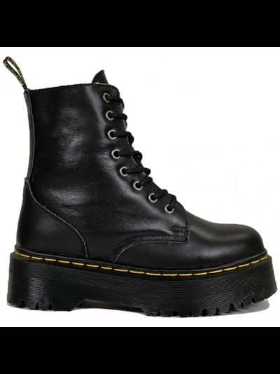 DR MARTENS 1460 JADON BLACK CHUNKY HEEL С МЕХОМ