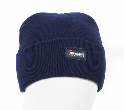 Шапка Север трикотажная двойная утепленная, цвета в ассортименте