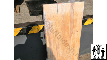 Помост для становой тяги со шпильками морёный