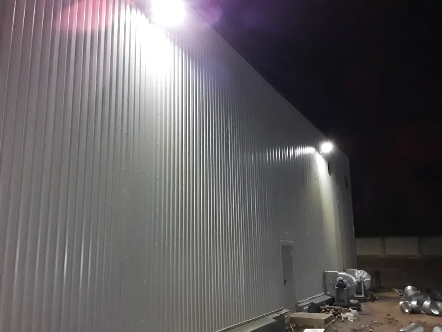 Монтаж электрических сетей склада ООО "Юнити", с.Новая Усмань