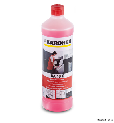 Средство для чистки санузлов sanitpro ca 10 c eco!perform, 1 л (6.295-677.0)