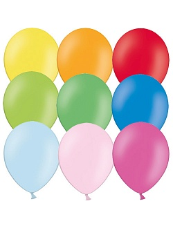 Шар 10"/25см Ассорти Пастель, ВП